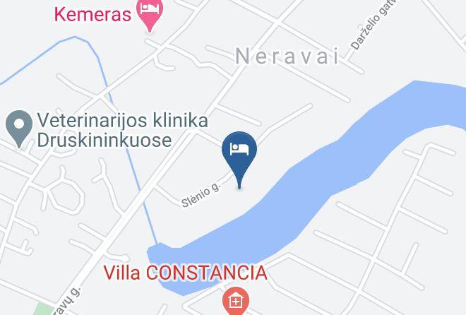 Druskininkai - Gulbes Namai Maps