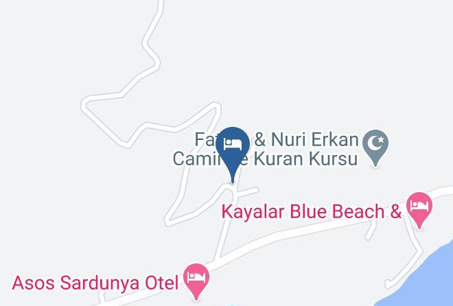 Ayvacik - Gulce Art Boutique Hotel Maps