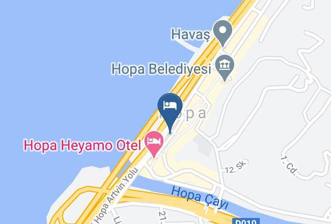 Hopa - Gulcihanparkhotel Maps