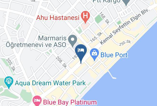 Marmaris - Guldal Otel Maps