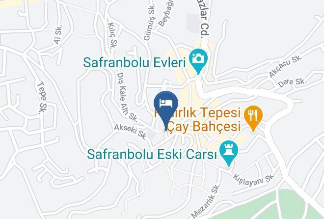 Safranbolu - Guldali Konak Ve Butik Otel Maps