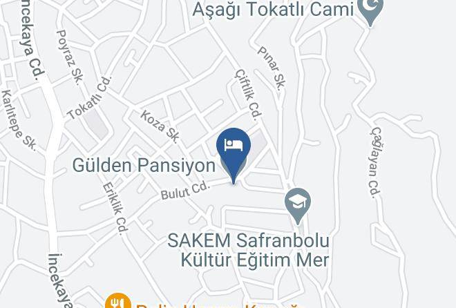 Safranbolu - Gulden Pansiyon Maps