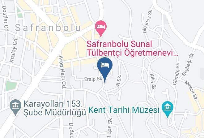 Safranbolu - Gulen Konak Maps