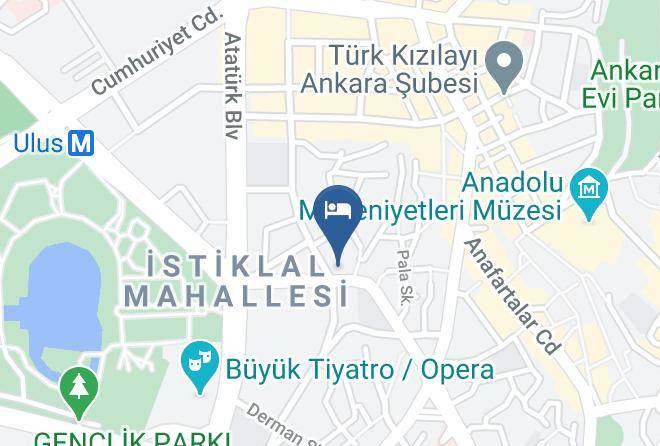 Altindag - Guleryuz Otel Maps