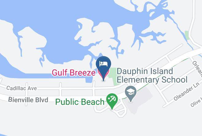 Mobile - Gulf Breeze Motel Maps