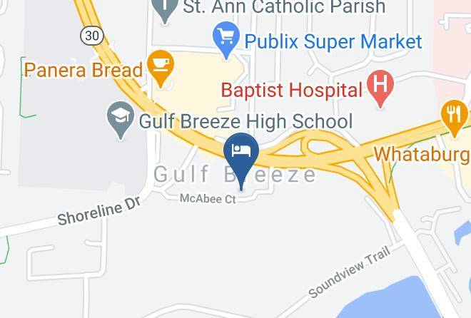 Santa Rosa - Gulf Coast Inn Maps