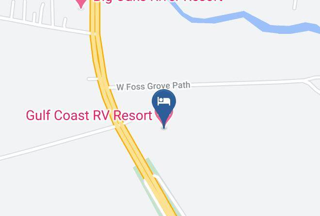 Gulf Coast Rv Resort Map