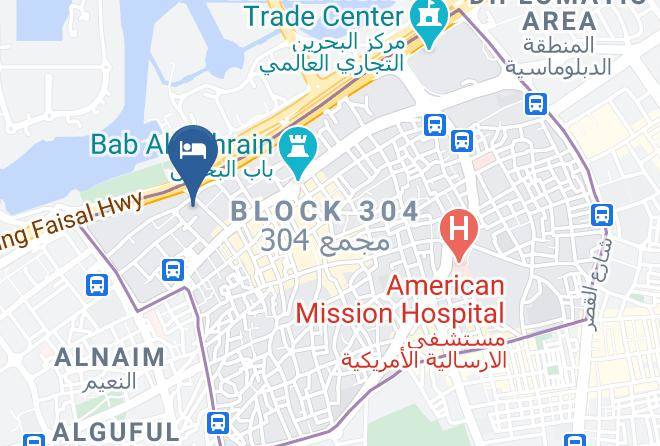 Manama - Gulf Gate Hotel Maps