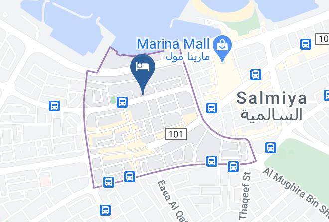 Al Salmiyah - Gulf Hotel Maps