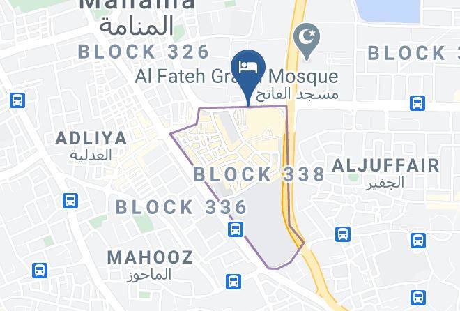 Manama - Gulf Hotel Bahrain Maps