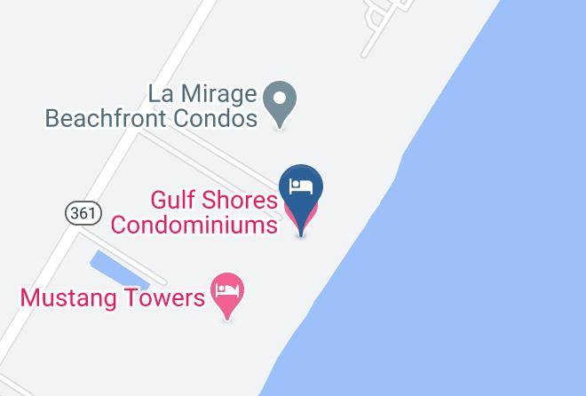 Nueces - Gulf Shores Condominiums Maps