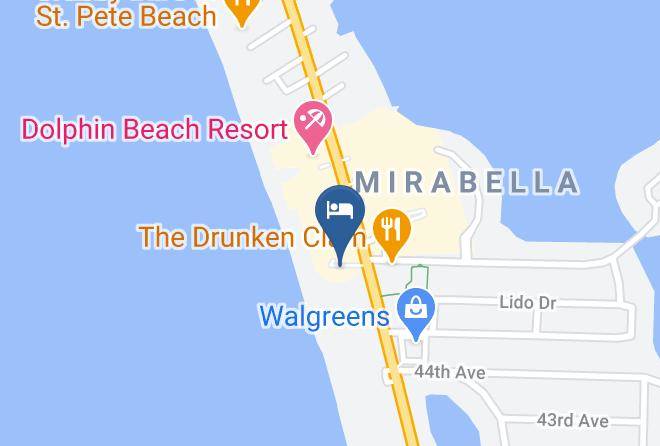 Pinellas - Gulf Strand Resort Maps