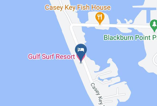 Sarasota - Gulf Surf Resort Motel Maps