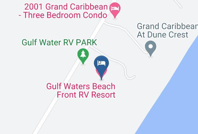 Nueces - Gulf Waters Beach Front Rv Resort Maps