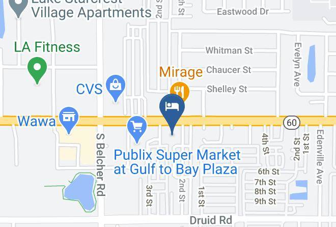 Pinellas - Gulf Way Inn Maps