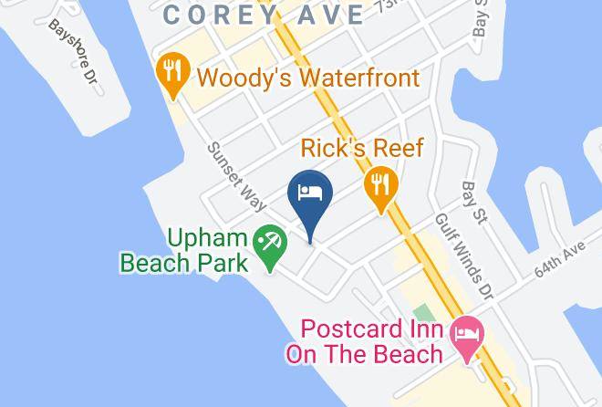 Pinellas - Gulf Winds Resort Maps