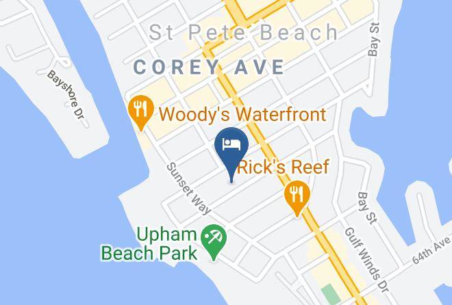 Pinellas - Gulfside Resort Maps