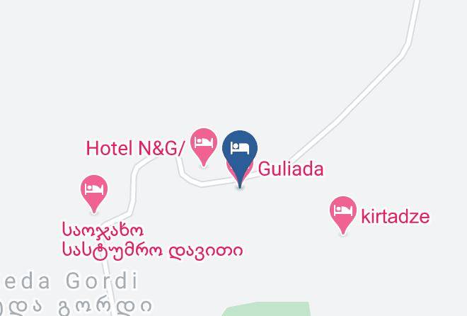 Georgia - Guliada Hotel Maps