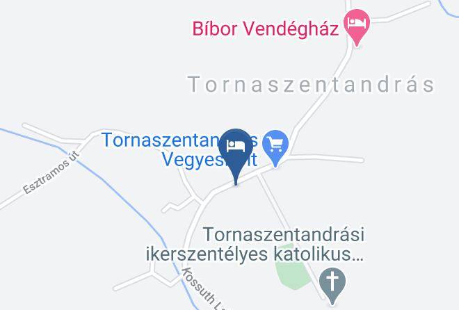 Tornaszentandras - Gulipan Vendeghaz Maps
