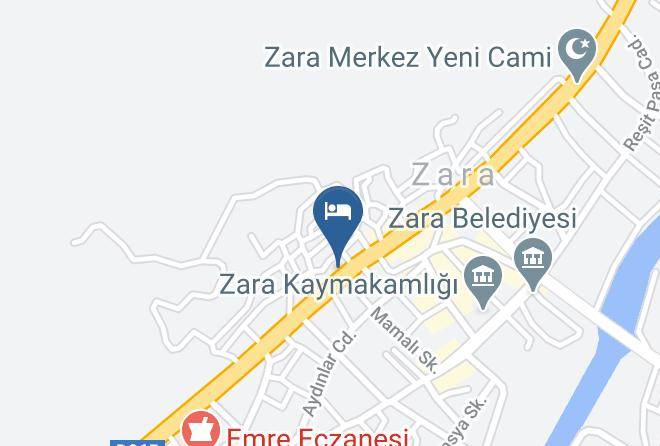Zara - Gulistan Otel Maps