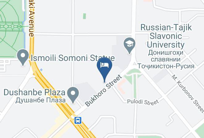 Dushanbe - Gulistan Tour Hotel Maps