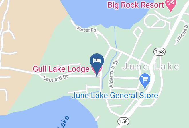 Mono - Gull Lake Lodge Maps