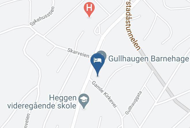 Harstad - Gullhaugen Pensjonat Maps