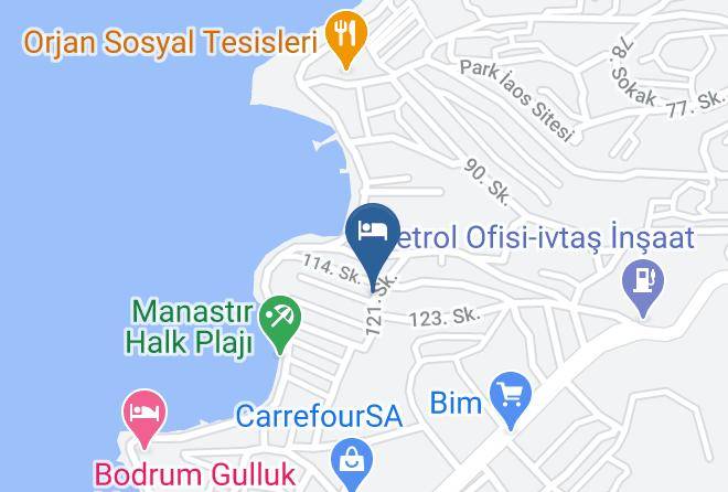 Milas - Gulluk Air Port Otel Maps