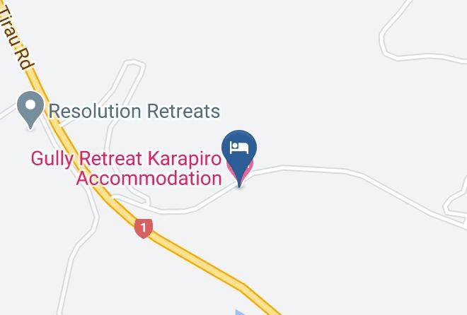 Waipa - Gully Retreat Karapiro Accommodation Maps