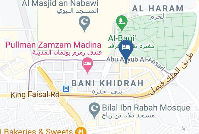 Medina - Gulnar Taiba Hotel Maps