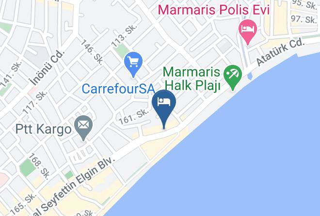 Marmaris - Gulsah Pansiyon Maps