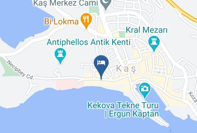 Kas - Gulsen Pansiyon Maps