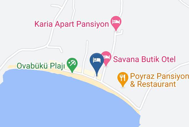 Mugla - Gultekin Pansiyon Maps