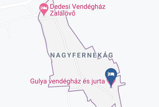 Zalalovo - Gulya Vendeghaz Es Jurta Maps