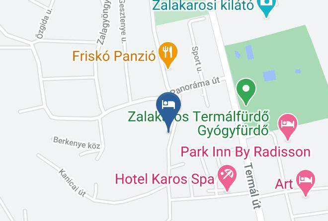 Zalakaros - Gulyas Vendeghaz Maps