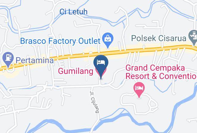 Bogor Regency - Gumilang Hotel Maps