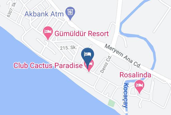 Menderes - Gumuldurde Otel Adahan Otel Maps