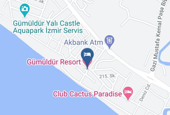 Menderes - Gumuldur Resort Hotel Maps