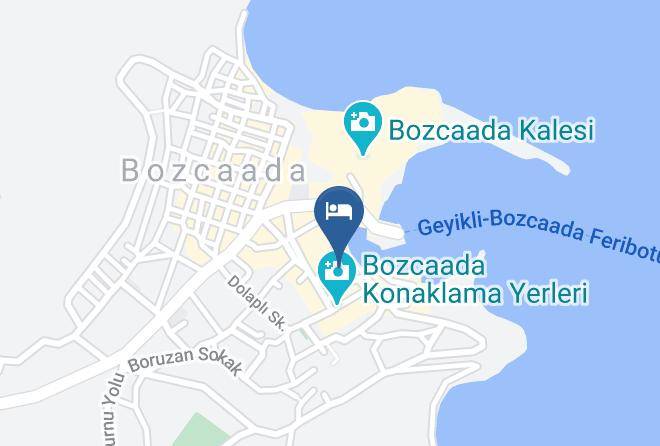 Ayvacik - Gumus Otel Maps
