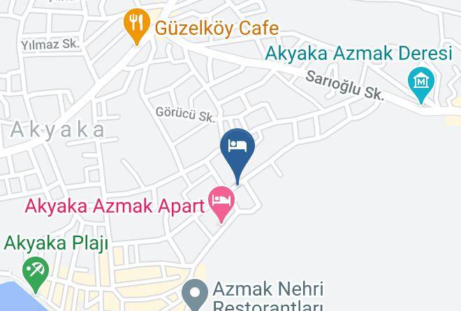 Ula - Akyaka Gumus Konak Maps