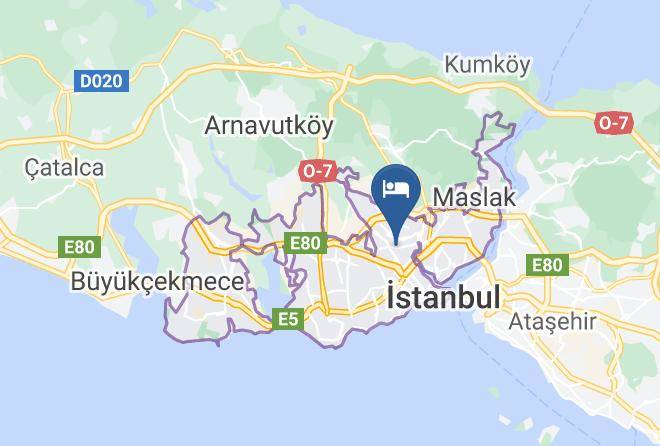 Istanbul Merkez - Emirtimes Hotel Maps