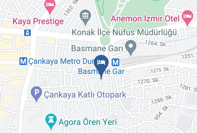 Konak - Gumus Palas Otel Maps