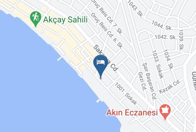 Edremit - Gumushan Butik Otel Maps