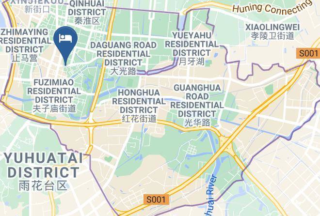 Nanjing - Gunandu Qinhuai Yiju Hotel Maps