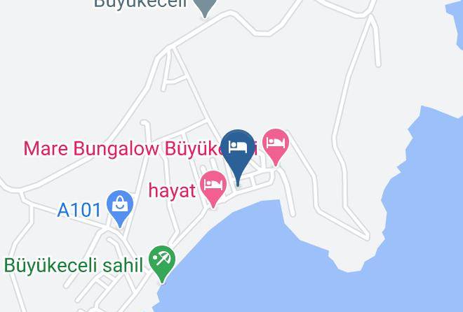Icel - Gunasti Buyukeceli Sunset Otel Maps