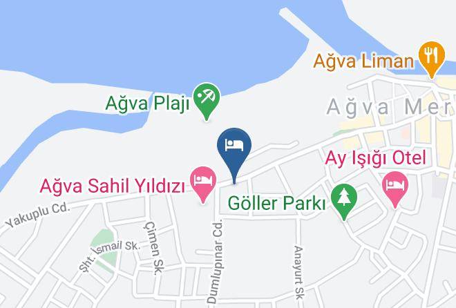 Sile - Agva Gunay Otel Maps