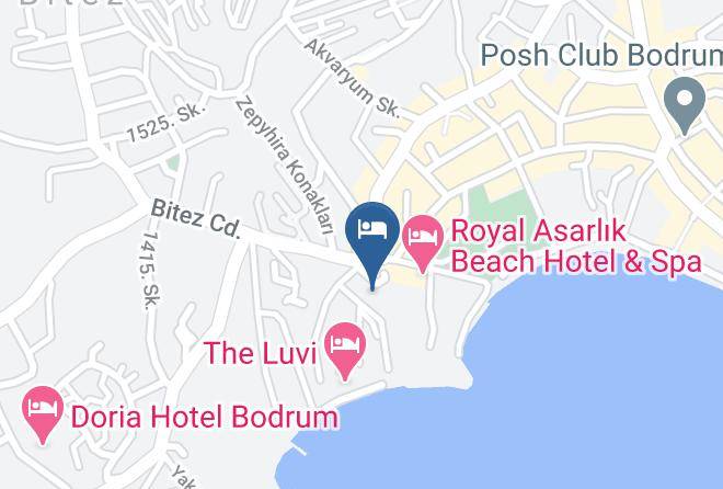Bodrum - Gun Ay Hotel Maps