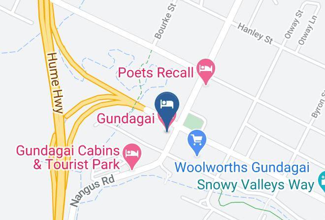 Gundagai - Gundagai Motel Maps