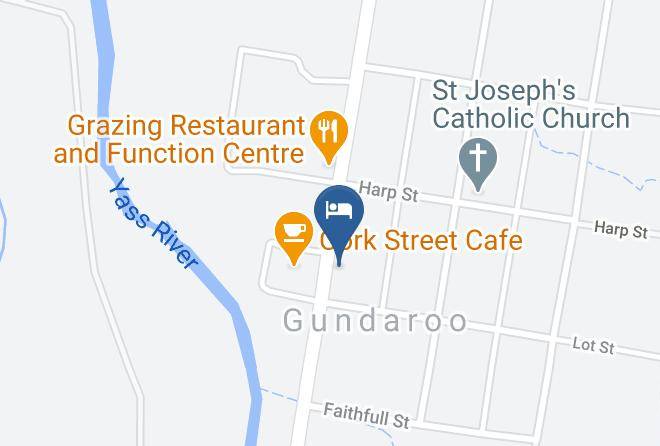 Yass Valley - Gundaroo Colonial Inn Maps