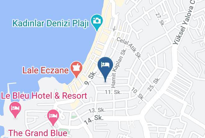 Kusadasi - Gunes Evler Sitesi Maps